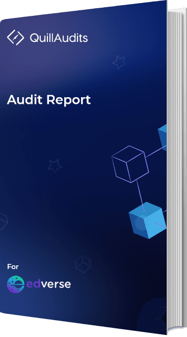 Edverse Smart Contract Audit Report