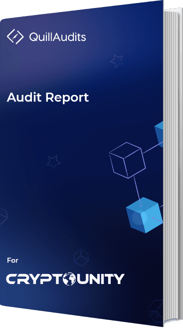 CryptoUnity Smart Contract Audit Report